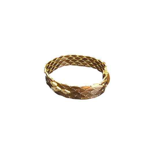 Zlata zapestnica "DELTOI" 18K 750/1000; masa=27.55g