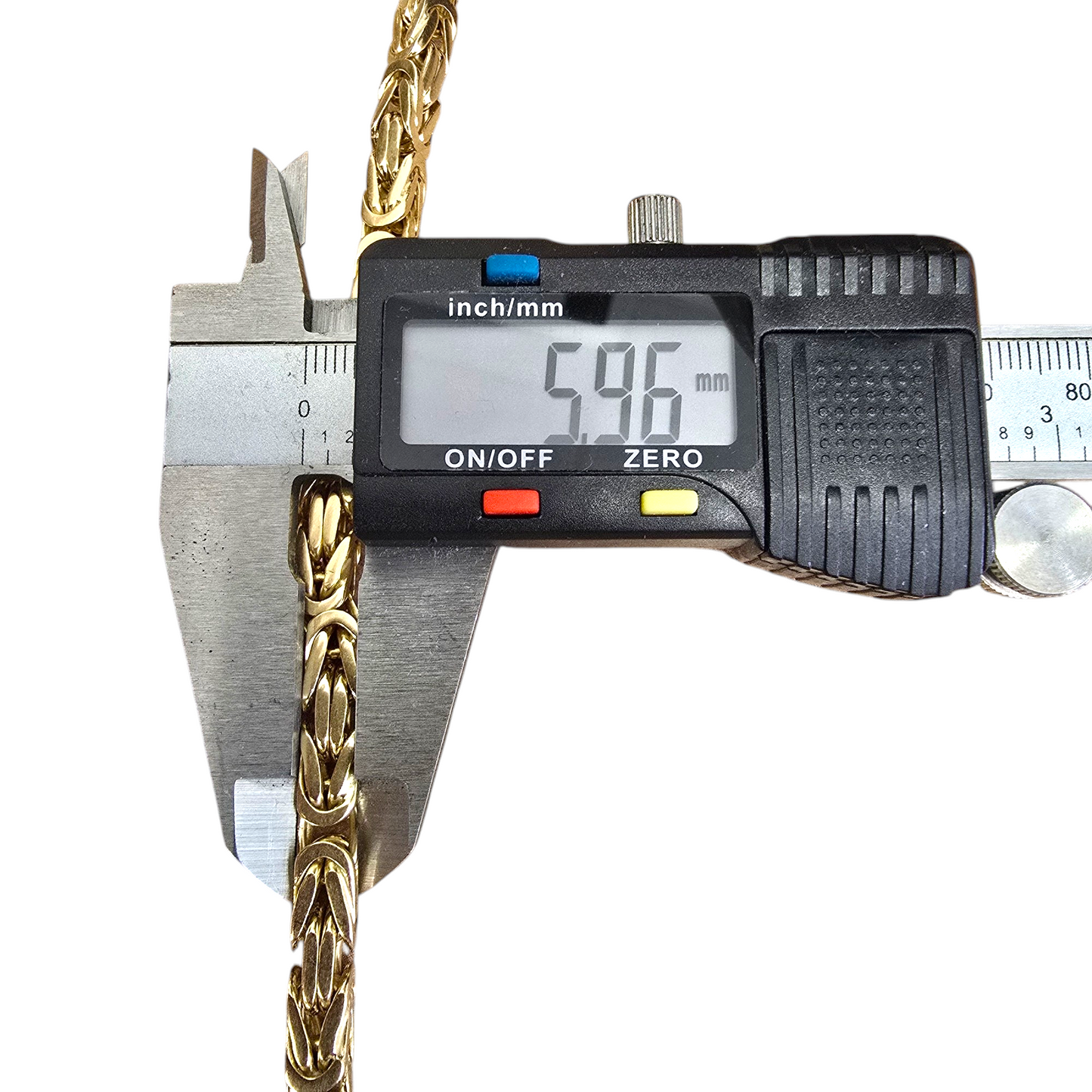 Zlata verižica ''GRAVIS''; 585/1000; masa=150.55g