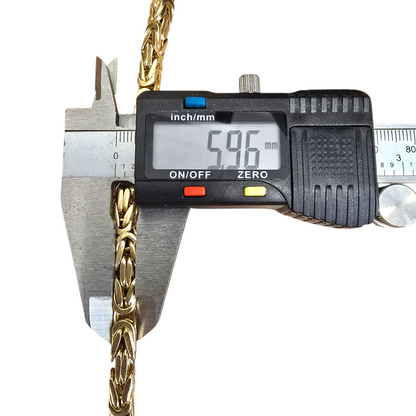 Zlata verižica ''GRAVIS''; 585/1000; masa=150.55g