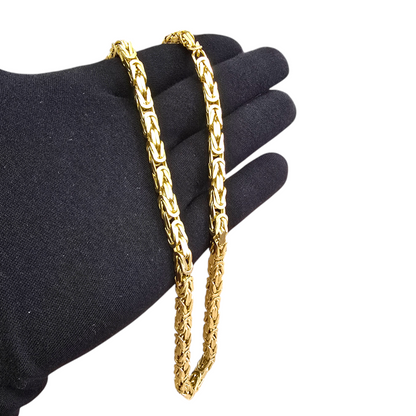 Zlata verižica ''GRAVIS''; 585/1000; masa=150.55g