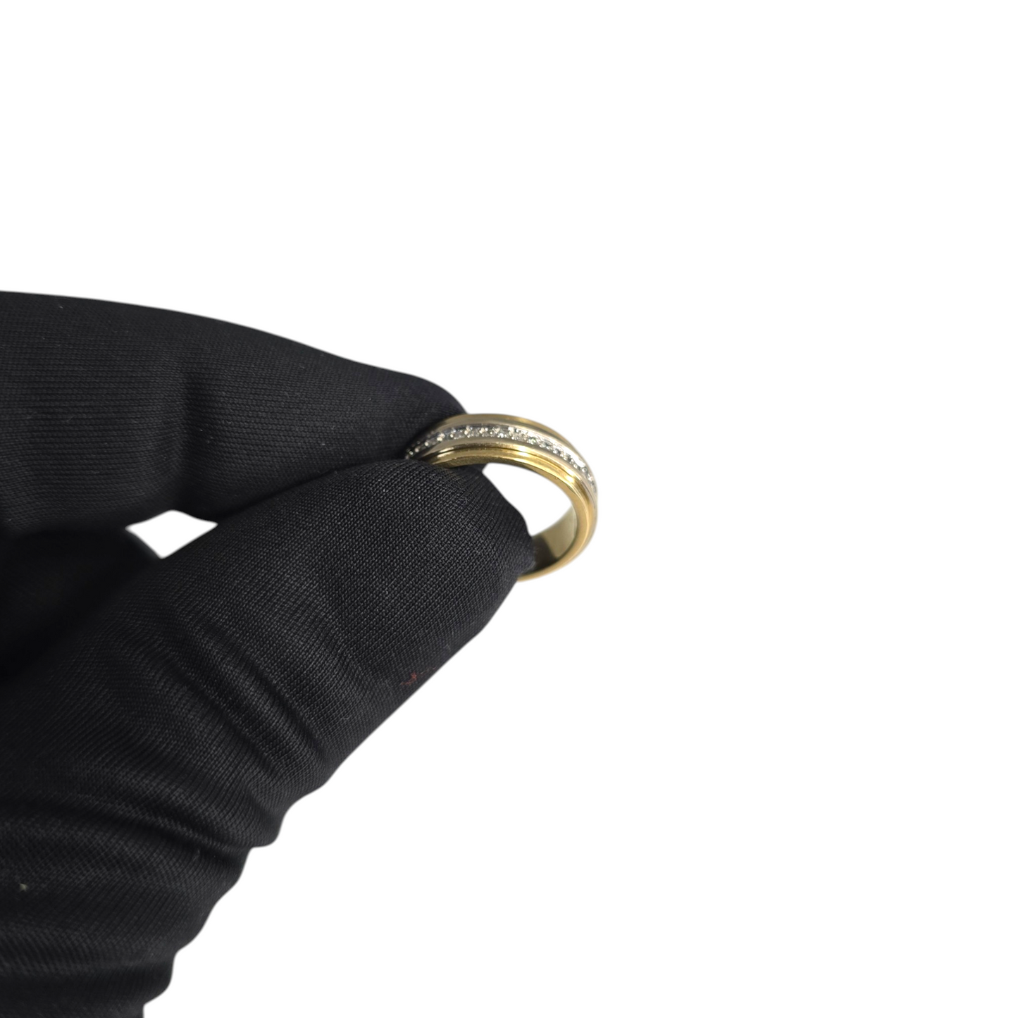 Diamantni prstan "RENCO" 18K 750/1000+DIA; masa=6.05g