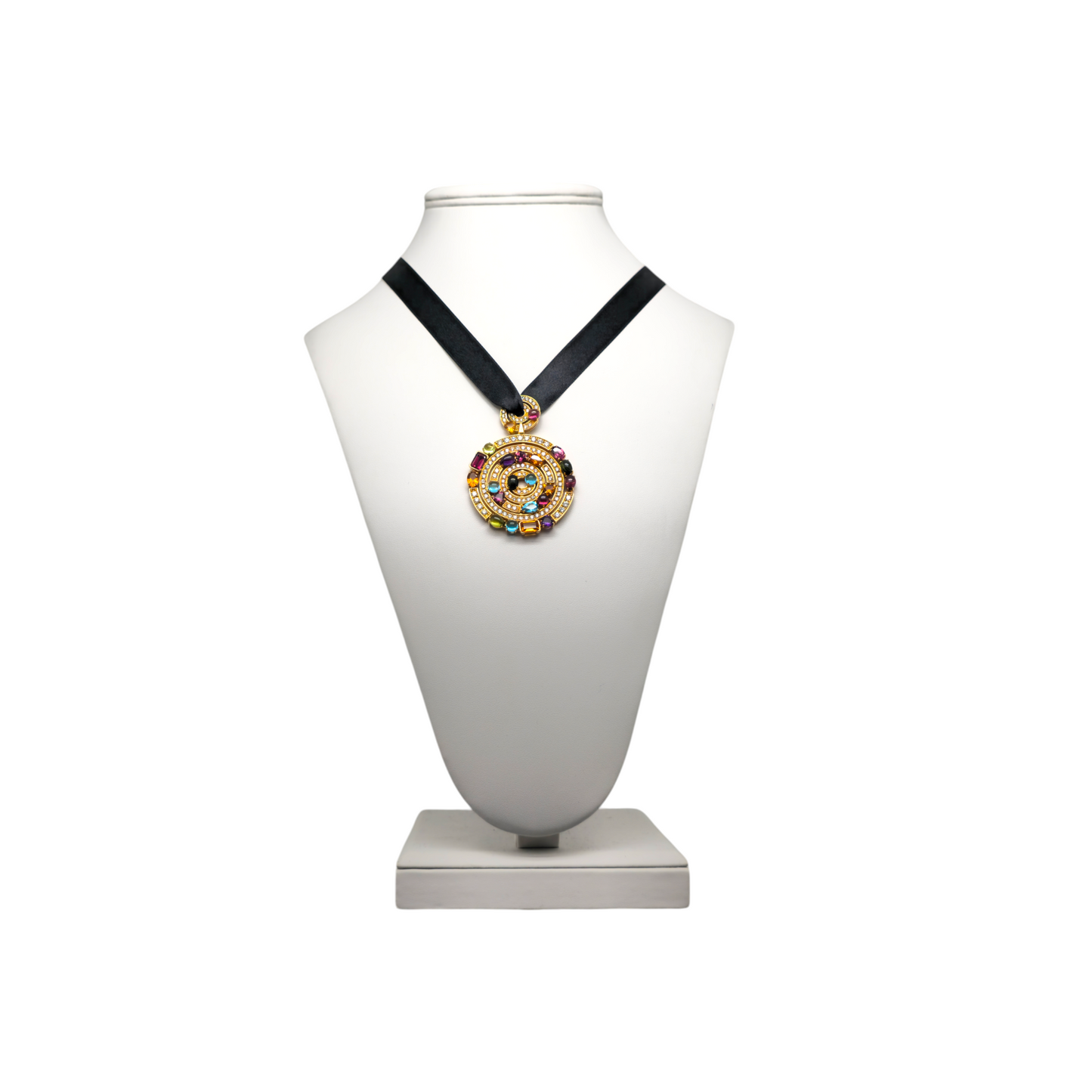 Diamantni obesek + diamantna zapestnica BVLGARI Astrale/Allegra