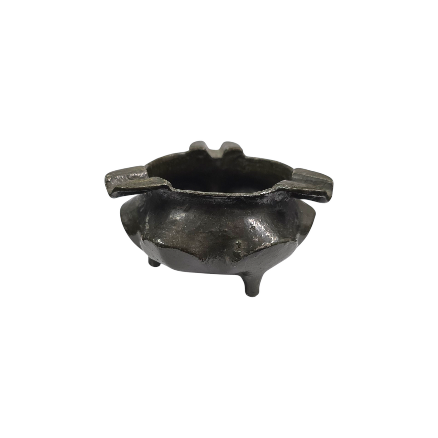 Bronasti pepelnik 11 cm x 6 cm