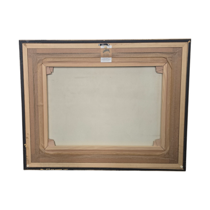 Po Rembrandtu ;Olje na platno (tisk); "Nočna straža"; 95 cm X 74 cm