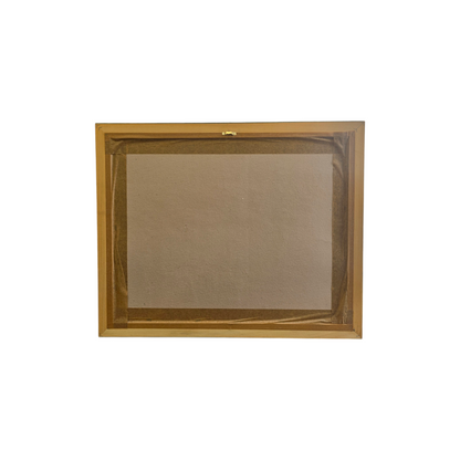Ki; akvarel; "Ribič"; 64 cm x 52 cm