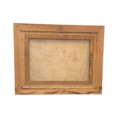 Bratina; olje na platno; "Škampi"; 70 cm x 56 cm