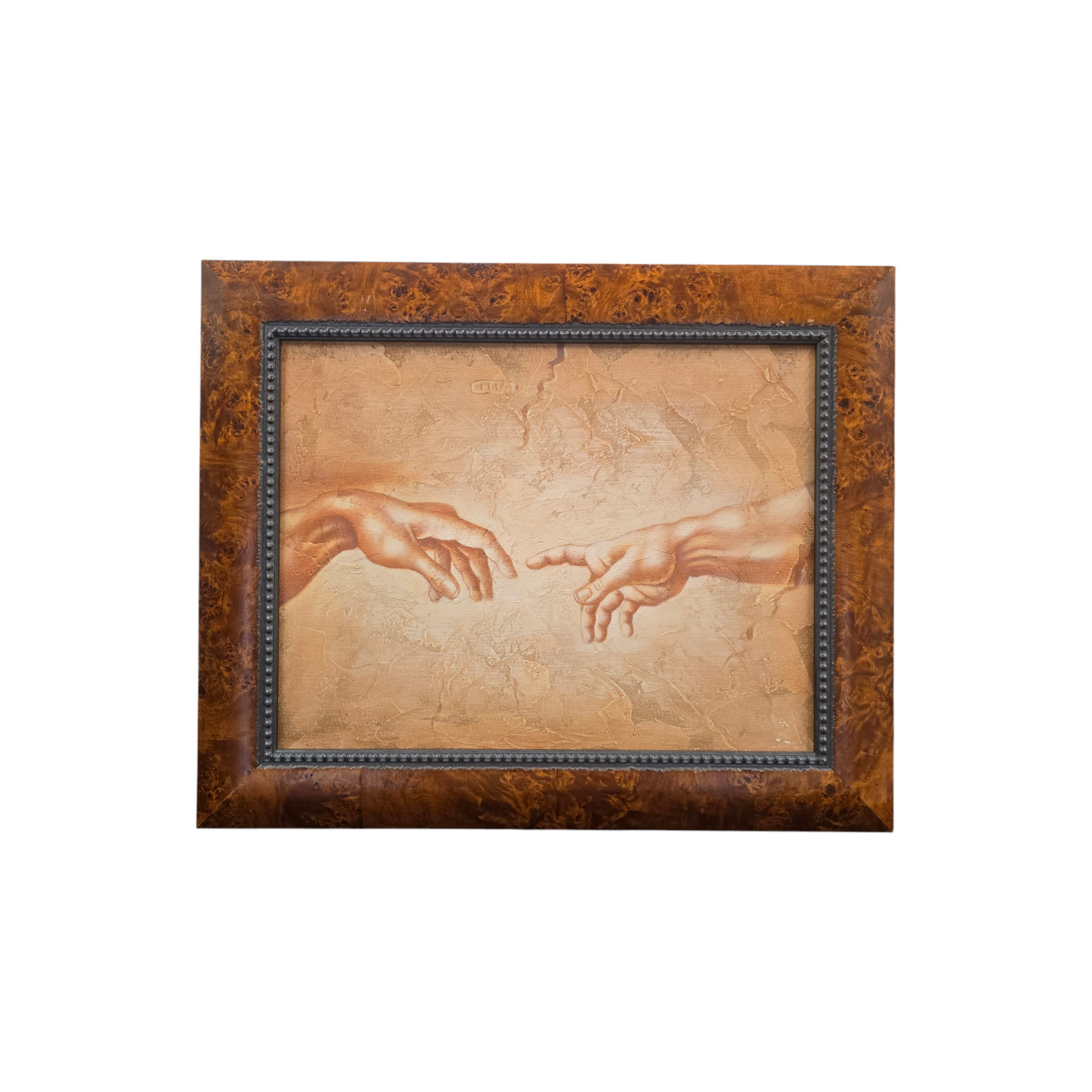 N/A; akril na platno (tisk); ''Dotik''; 52 cm x 44 cm
