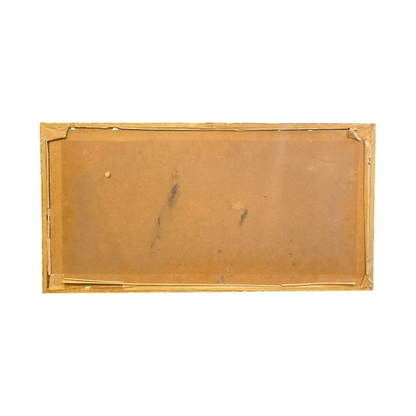 N/A ; olje na platno ; "Drevored"; 81 cm x 41 cm