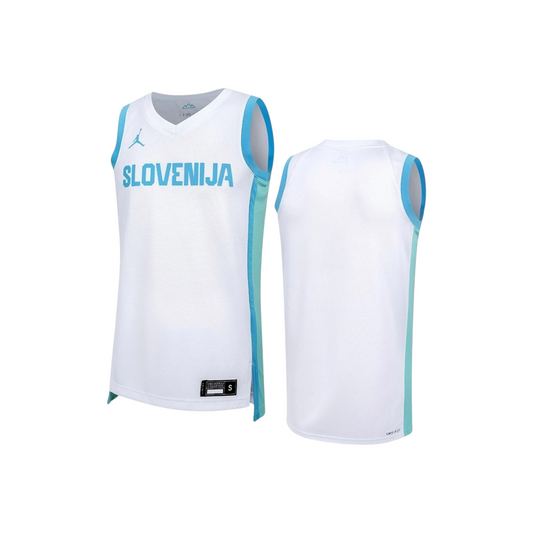 Slovenija Jordan KZS Limited Home Dres - Bel (S/M/L)