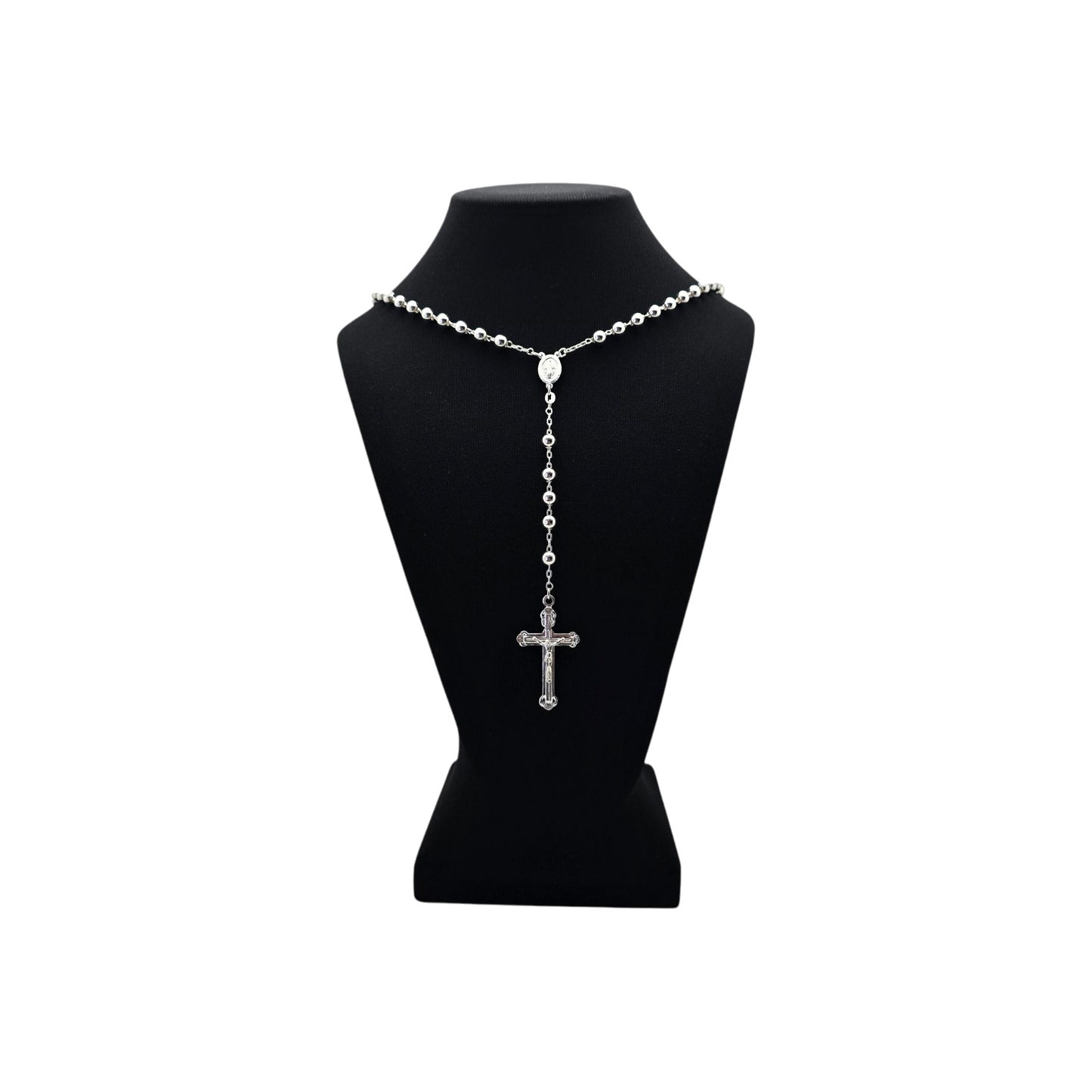 Srebrni rožni venec (Pravoslavni) 925/1000; masa=39.04g