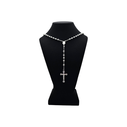 Srebrni rožni venec (Pravoslavni) 925/1000; masa=39.04g